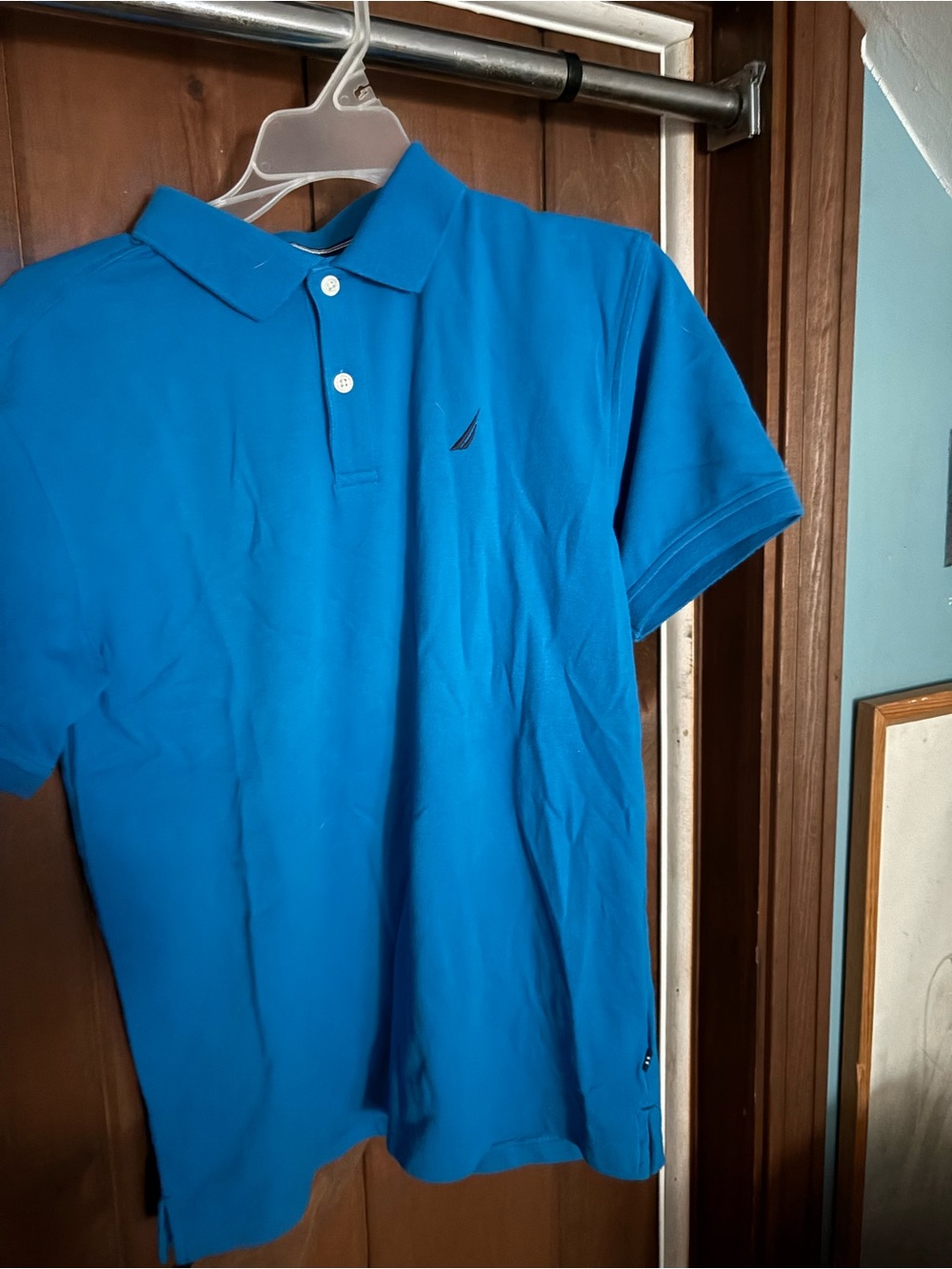 Nautica Bright Blue Classic Polo
